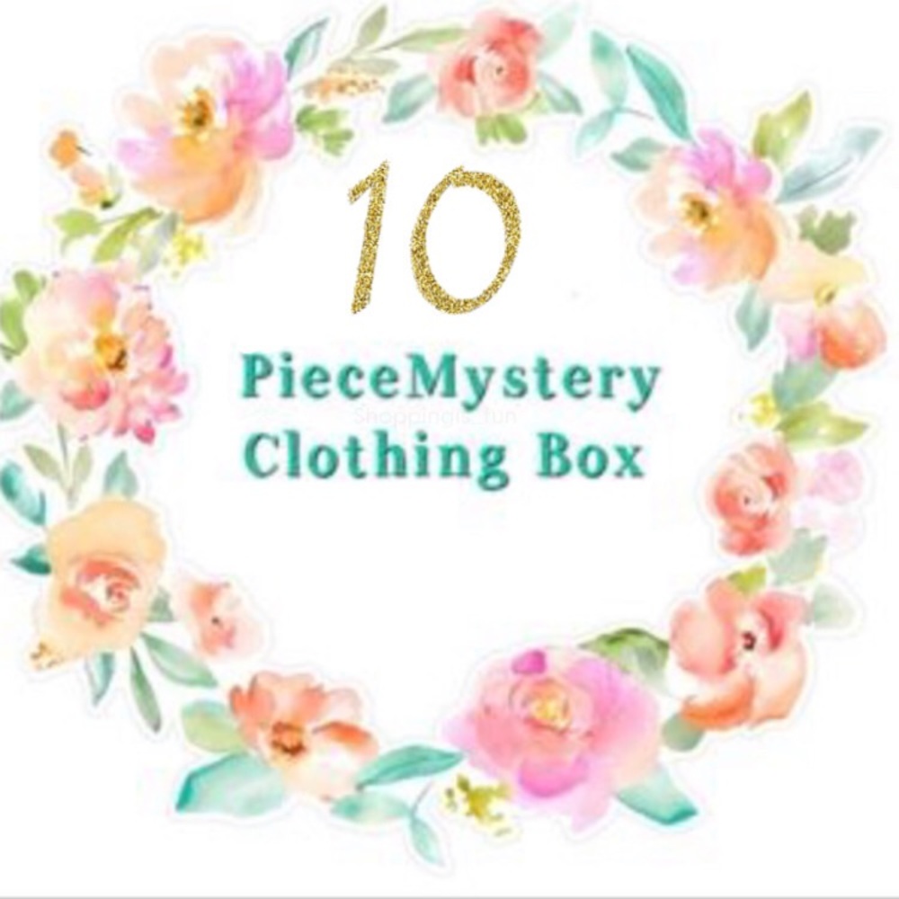 Women’s Fashion Mystery Clothing Box Reseller Grab Bag Tops Clothes Pants Lot